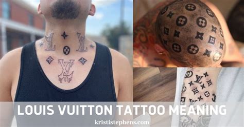 lv tattoo|lv tattoo gang meaning.